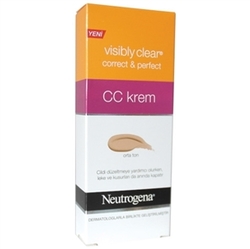 Neutrogena - Neutrogena Visibly Clear CC Krem 50ml