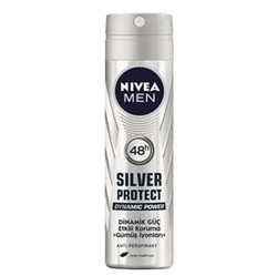 Nivea - Nivea Men Silver Protect Deodorant Sprey 150ml