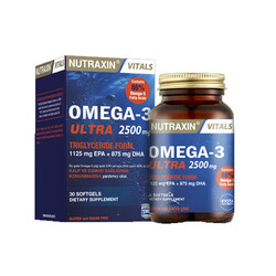 Nutraxin - Nutraxin Omega-3 Ultra 2500 mg 30 Yumuşak Kapsül