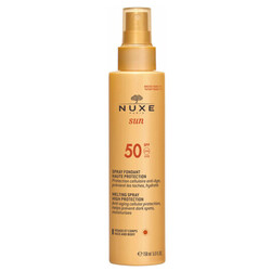 Nuxe - Nuxe Sun Güneş Koruyucu Yüz ve Vücut Sütü Spf 50 150 ml