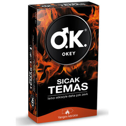 Okey - Okey Sıcak Temas Prezervatif 10 adet