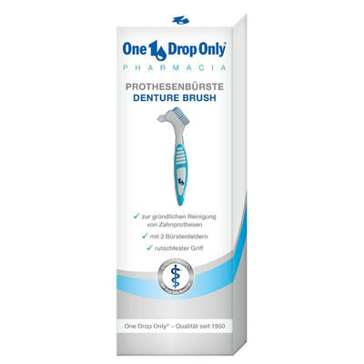 One Drop Only Diş Protezi Çift Yönlü Temizleme Fırçası