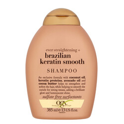 Organix - Organix Brazilian Keratin Düz Saçlar için Şampuan 385ml
