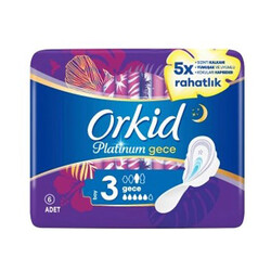 Orkid - Orkid Platinum Gece Boy 3 - 6 Adet