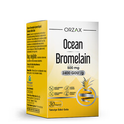 Orzax - Orzax Ocean Bromelain 30 Kapsül