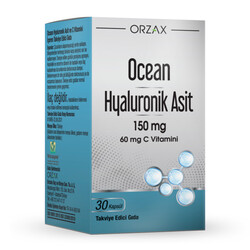 Orzax - Orzax Ocean Hyaluronik Asit 150 mg 30 Kapsül