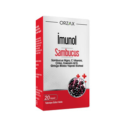 Orzax - Orzax Ocean İmunol Sambucus 20 Kapsül - Avantajlı Ürün