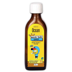 Orzax - Orzax Ocean Omega3 Şurup 150 ml - Portakal