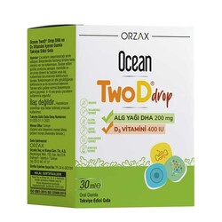 Orzax - Orzax Ocean TwoD Drop D3 Vitamini 400 IU 30 ml