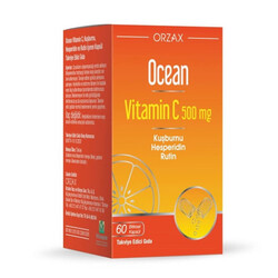 Orzax - Orzax Ocean Vitamin C 500 mg 60 Kapsül
