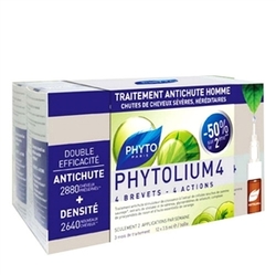 Phyto Saç Bakım - Phyto Phytolium4 Choroniz Thinning Hair Treatment 12x3.5ml / 2.si %50 İNDİRİMLİ