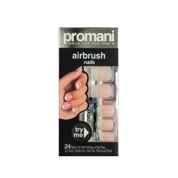 Promani - Promani Kalın French Takma Tırnak Kiti Pembe