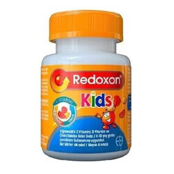 Redoxon - Redoxon Kids C Vitamini D Vitamini ve Çinko İçeren Çiğnenebilir Tablet 60 Adet