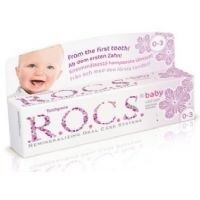 ROCS - ROCS Baby 0-3 Yaş Ihlamur Özlü Yutulabilen Diş Macunu 35ml.