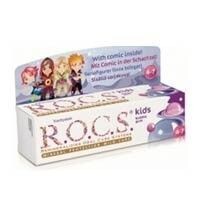 ROCS - ROCS Kids 4-7 Yaş Meyveli Çocuk Diş Macunu (Balon Sakızı) 35ml.