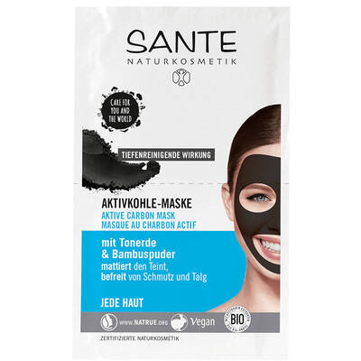Sante Active Carbon Mask 2x4 ml