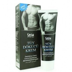 Sesu - Sesu Erkekler için Tüy Dökücü Krem 100ml