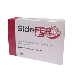 Sidefer - Sidefer Vitamin C ve Vitamin B12 30 Kapsül