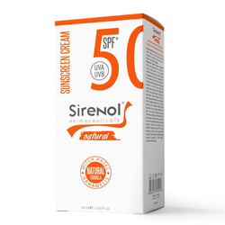 Sirenol - Sirenol Doğal Cadı Fındığı SPF 50 Mineral Güneş Kremi 60 ml