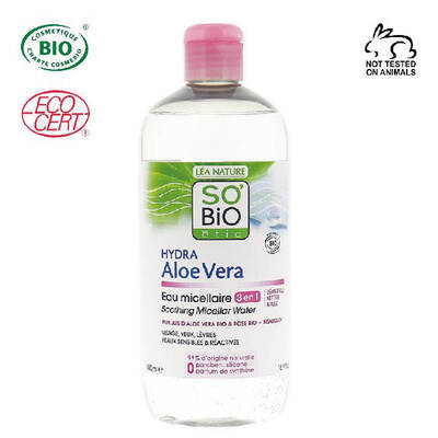 So Bio Etic Organik Aloe Vera 3'ü 1 arada Misel Su 500 ml