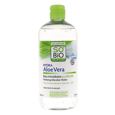 So Bio Etic Organik Aloe Vera Dengeleyici Arındırıcı Misel Su 500ml