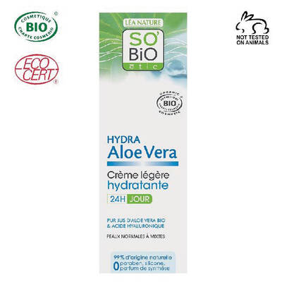 So Bio Etic Organik Aloe Vera Hafif Nemlendirici Gündüz Kremi 50 ml
