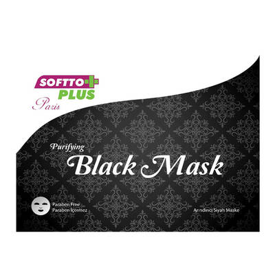 Softto Plus Siyah Cilt Maskesi 25 ml