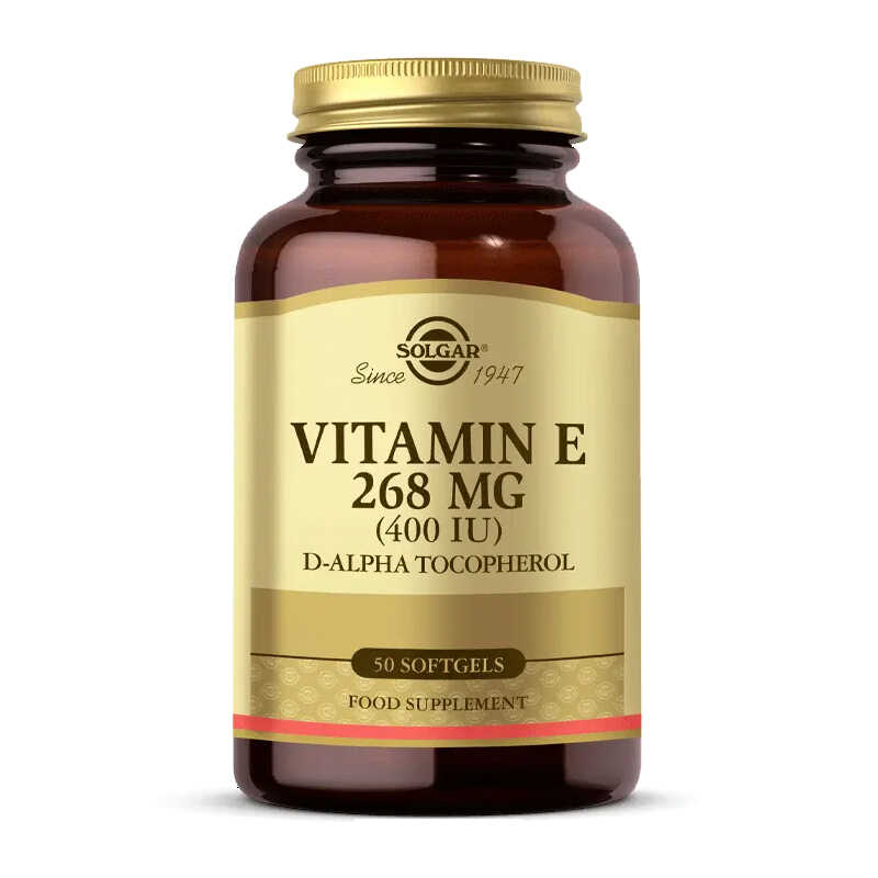 Solgar Vitamin E 400 IU 50 Yumuşak Jelatin Kapsül En uygun fiyatlarla