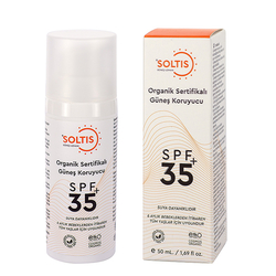 Soltis - Soltis Organik Sertifikalı Spf 35 Güneş Koruyucu Krem 50 ml
