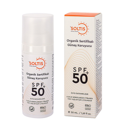 Soltis - Soltis Organik Sertifikalı Spf 50 Güneş Koruyucu Krem 50 ml