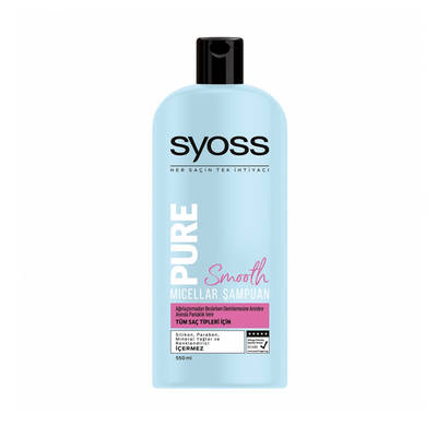 Syoss Pure Smooth Şampuan 550 ml