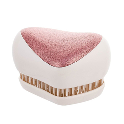 Tangle Teezer - Tangle Teezer Compact Styler Rose Gold Glitter Saç Fırçası