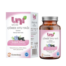 Uni Baby - Uni Mom Çörek Otu Yağı Takviye Edici Gıda 30 Kapsül
