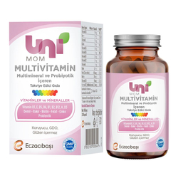 Uni Baby - Uni Mom Multivitamin Takviye Edici Gıda 30 Kapsül