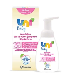Uni Baby - Unibaby Yenidoğan Saç ve Vücut Şampuanı Köpük Form 200 ml