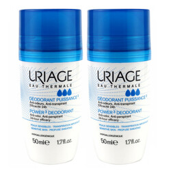 Uriage - Uriage Power3 Deodorant 24h 50 ml x 2 Adet