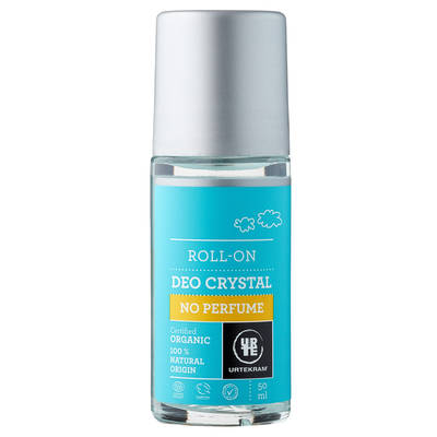 Urtekram No Perfume Deo Crystal Roll-on Organic 50 ml