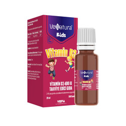 VeNatura - Venatura Kids Vitamin D3 400 IU Takviye Edici Gıda 20 ml