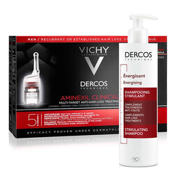 Vichy - Vichy Dercos Dökülme Karşıtı Erkek Saç Bakım Seti