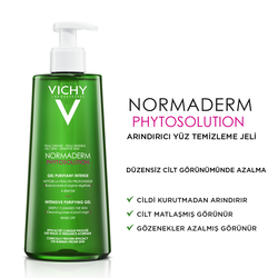 Vichy - Vichy Normaderm Yağlı Ciltler için Yüz Temizleme Jeli 400 ml