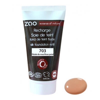 Zao Organic Silk Foundation Refill 30 ml - 703
